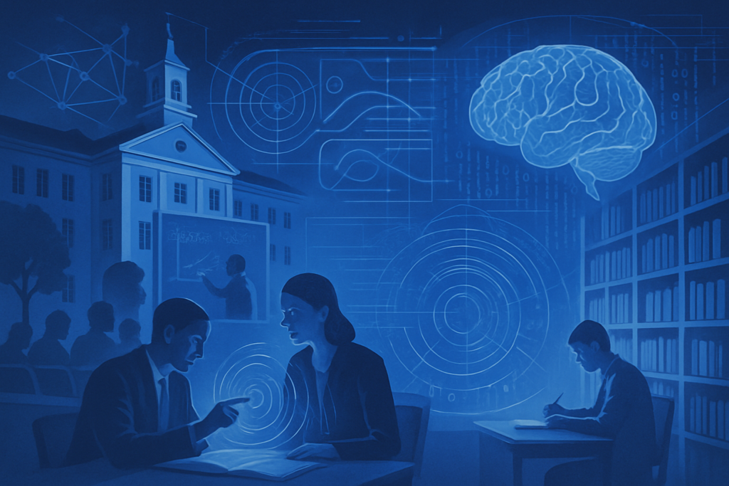 Estrategias universitarias para integrar IA en docencia e investigación social